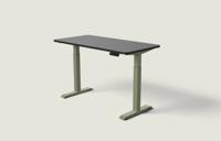 Desktronic HomeOne bureau - Olijfgroen / Zwart / 140x70 cm - thumbnail