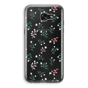 Small white flowers: Samsung Galaxy A5 (2017) Transparant Hoesje