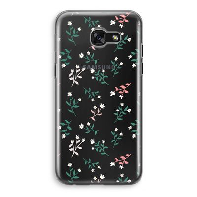 Small white flowers: Samsung Galaxy A5 (2017) Transparant Hoesje