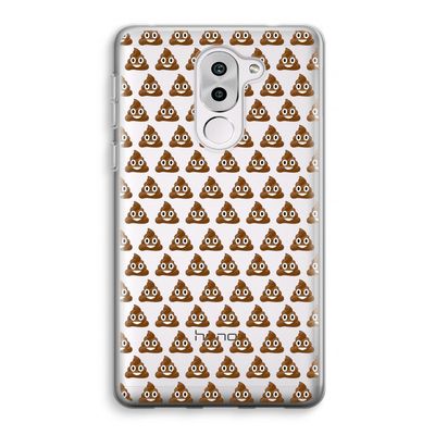 Poop emoji: Honor 6X Transparant Hoesje