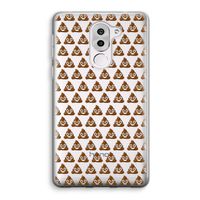 Poop emoji: Honor 6X Transparant Hoesje Poop emoji: Honor 6X Transparant Hoesje