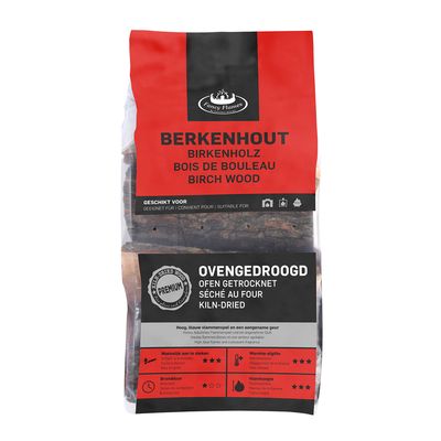 Ovengedroogd berkenhout
