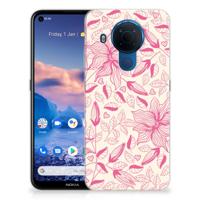 Nokia 5.4 | TPU Case | Pink Flowers