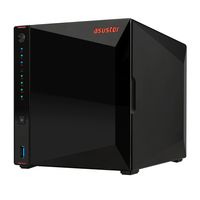 Asustor Nimbustor 4 AS5304T NAS Desktop Ethernet LAN Zwart J4105 - thumbnail