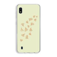 Falling Leaves: Samsung Galaxy A10 Transparant Hoesje