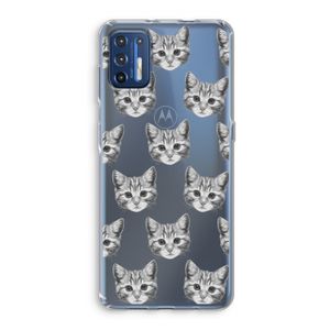Kitten: Motorola Moto G9 Plus Transparant Hoesje