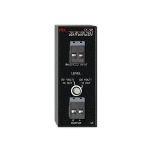 RDL TX-70A - speaker level input interface
