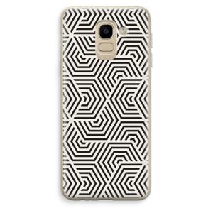 Magic pattern: Samsung Galaxy J6 (2018) Transparant Hoesje