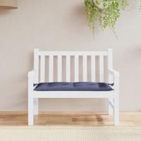 VidaXL Tuinbankkussen 100x50x7 cm oxford stof marineblauw