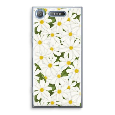 Summer Daisies: Sony Xperia XZ1 Transparant Hoesje