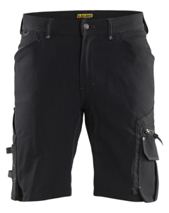 Blåkläder Short 4-weg stretch X1900 zonder spijkerzakken 19871644 | Zwart | Maat 46 - 7330509688441
