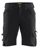 Blåkläder Short 4-weg stretch X1900 zonder spijkerzakken 19871644 | Zwart | Maat 46 - 7330509688441