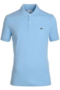 Lacoste Slim Fit Polo shirt Korte mouw blauw