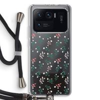 Small white flowers: Xiaomi Mi 11 Ultra Transparant Hoesje met koord