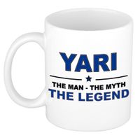 Yari The man, The myth the legend cadeau koffie mok / thee beker 300 ml - thumbnail