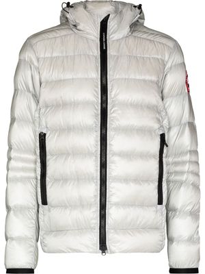 Canada Goose veste pliable Crofton à capuche - Argent