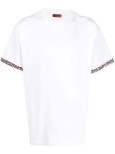 Missoni t-shirt à motif zigzag - Blanc