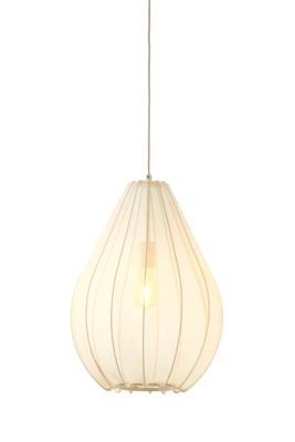 Light & Living Japandi hanglampItela crème Ø 38cm - 2977027