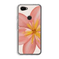 Pink Ellila Flower: Google Pixel 3a Transparant Hoesje