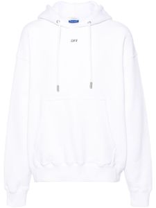 Off-White sweat en coton à logo imprimé - Blanc