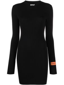 Heron Preston robe à logo imprimé - Noir