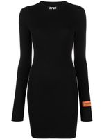 Heron Preston robe à logo imprimé - Noir