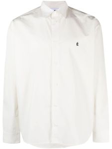 Études Studio chemise Lyrique LS Accent en coton - Blanc