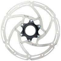 Tektro schijfrem rotor tr203-35 ø203mm, centerlock, zilver