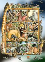 Ravensburger puzzel 100 stukjes XXL dierencollage