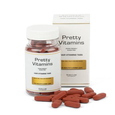 Pretty Curly Girl Hair Vitamins 60 tabs