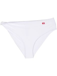 Diesel bas de bikini Ash à détail torsadé - Blanc