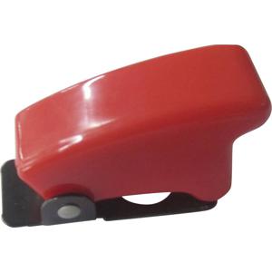 TRU COMPONENTS 1587830 TC-R17-10 RED Veiligheidsafdekking Rood 1 stuk(s)