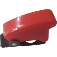 TRU COMPONENTS 1587830 TC-R17-10 RED Veiligheidsafdekking Rood 1 stuk(s) - thumbnail