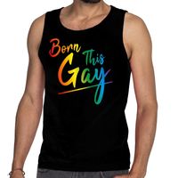 Gay pride i am so gay tanktop zwart heren 2XL  -