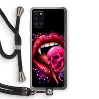 Dodelijk zoet: Samsung Galaxy A31 Transparant Hoesje met koord