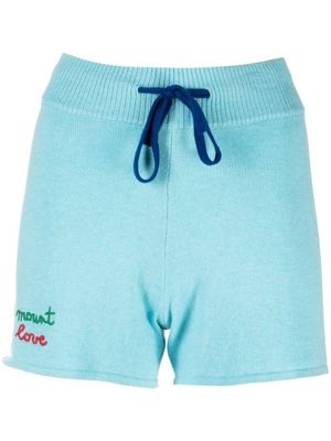 Rossignol short Mount of Love en maille - Bleu