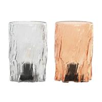 Verlichte decoratie Home ESPRIT Kristal Stads 10 x 10 x 16 cm (2 Stuks)