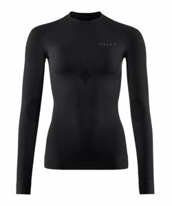Falke Dames Longsleeve Maximum Warm Dames Thermoshirt Black XL