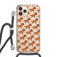 Pony: iPhone 11 Pro Max Transparant Hoesje met koord