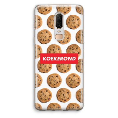 Koekerond: OnePlus 6 Transparant Hoesje