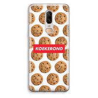Koekerond: OnePlus 6 Transparant Hoesje