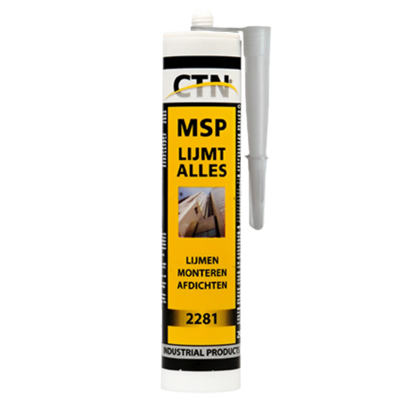 Ctn Msp Sterk Verlijmende Kit Transparant (2281tr)