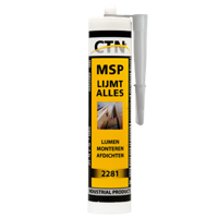 Ctn Msp Sterk Verlijmende Kit Transparant (2281tr)