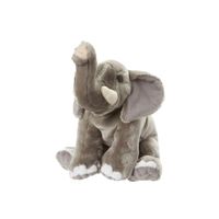 Pluche Afrikaanse Olifant knuffel van 22 cm - thumbnail