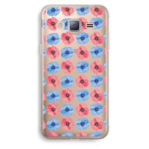 Klaproosjes: Samsung Galaxy J3 (2016) Transparant Hoesje