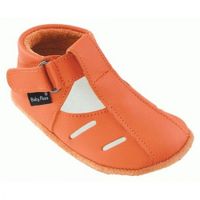 Baby Paws babyslofjes Sandal oranje Maat - thumbnail