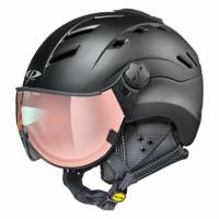 CP Camurai skihelm zwart - meekleurend & polariserend vizier - kies uit 6 soorten ! CP Camurai skihelm zwart - meekleurend & polariserend vizier - kies uit 6 soorten !