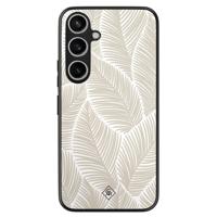 Samsung Galaxy A35 hoesje - Palmy leaves beige - thumbnail