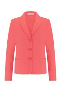 Studio Anneloes Emma Bonded Blazer 11300 Blazers 3300 New Coral