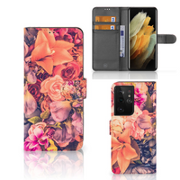 Samsung Galaxy S21 Ultra Hoesje Bosje Bloemen